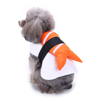 Pet clothes Christmas pet supplies outdoor dog walking clothes