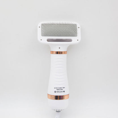 Two-In-One Pet Hot Air Comb Pet Hair Dryer Blowing Hair Cleaning Cat And Dog Pet Hair Comb Pet Brush Comb